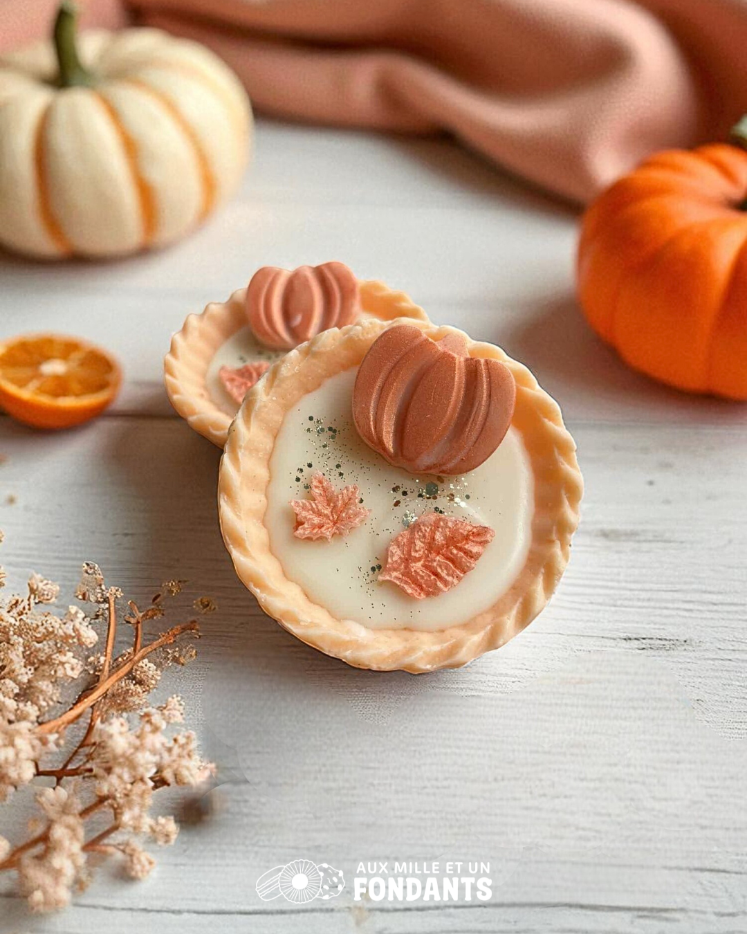 Tartelette citrouille givrée