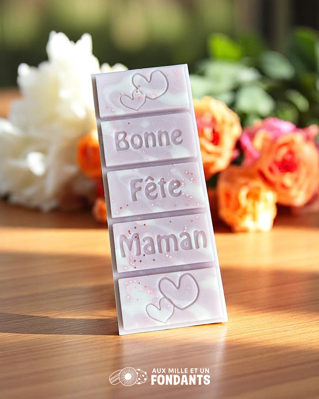 Tablette maman "Bonbon violette"