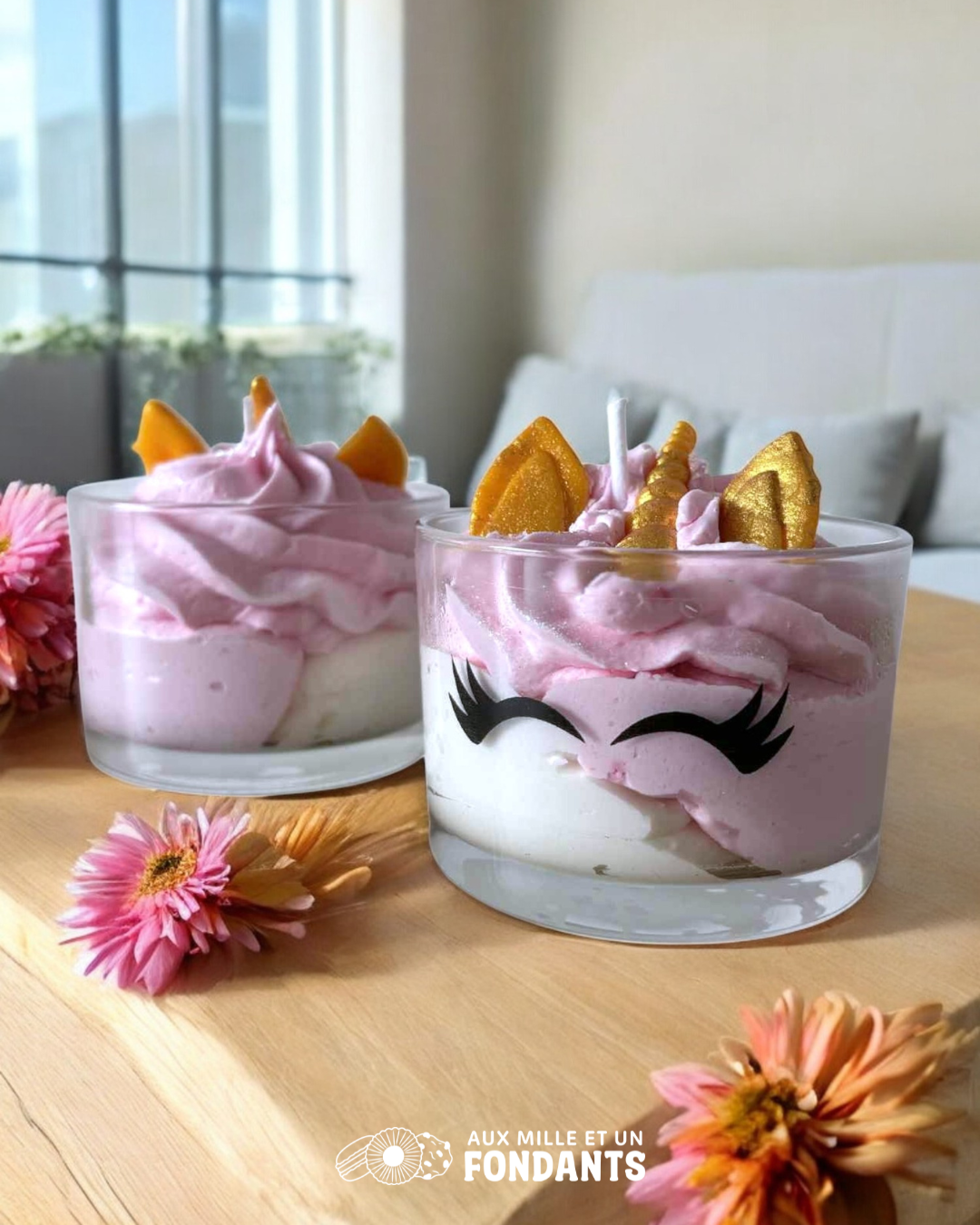 Bougie Bonbon Licorne