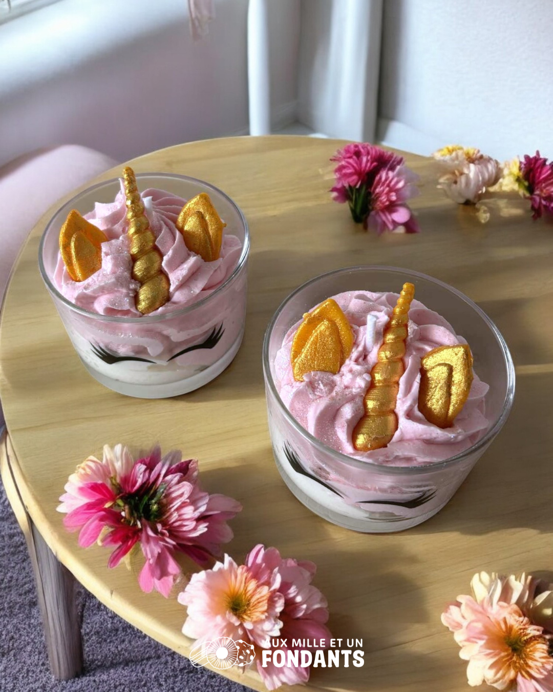 Bougie Bonbon Licorne