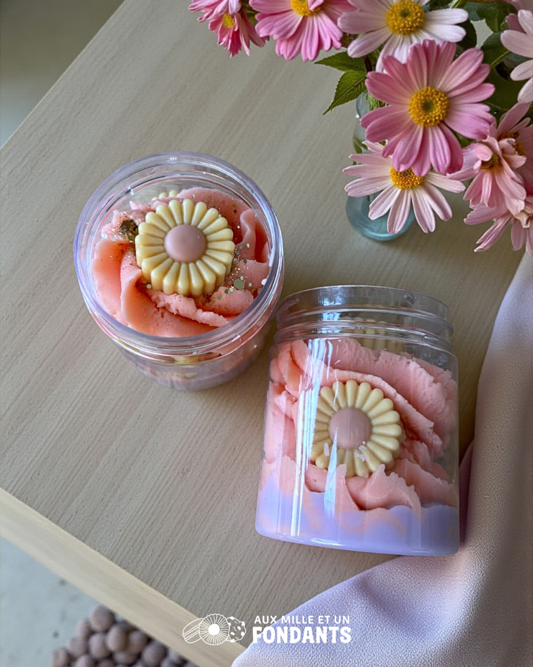 Fondant onctueux "Fleurs de printemps"