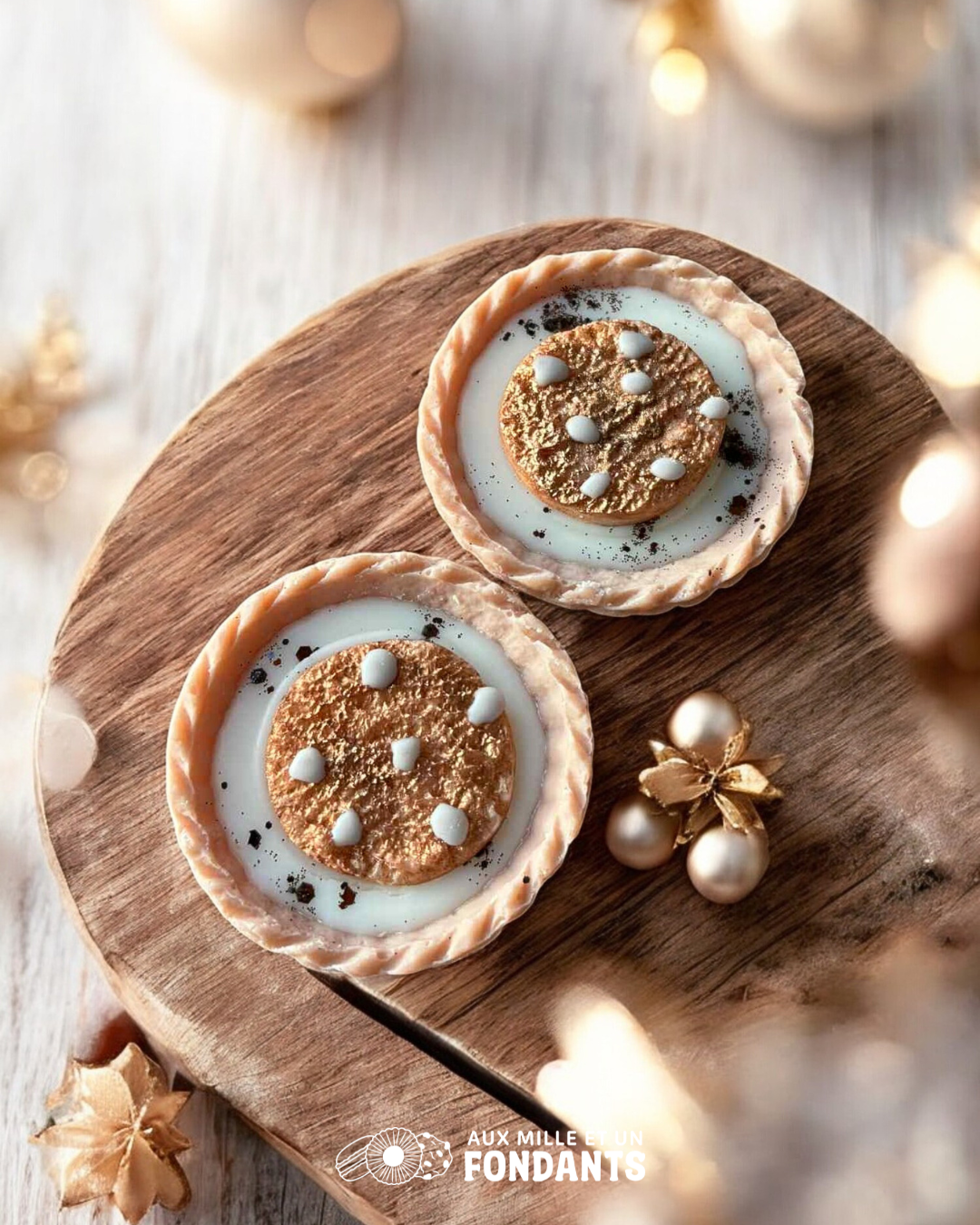 Tartelette chocolat chaud cookies