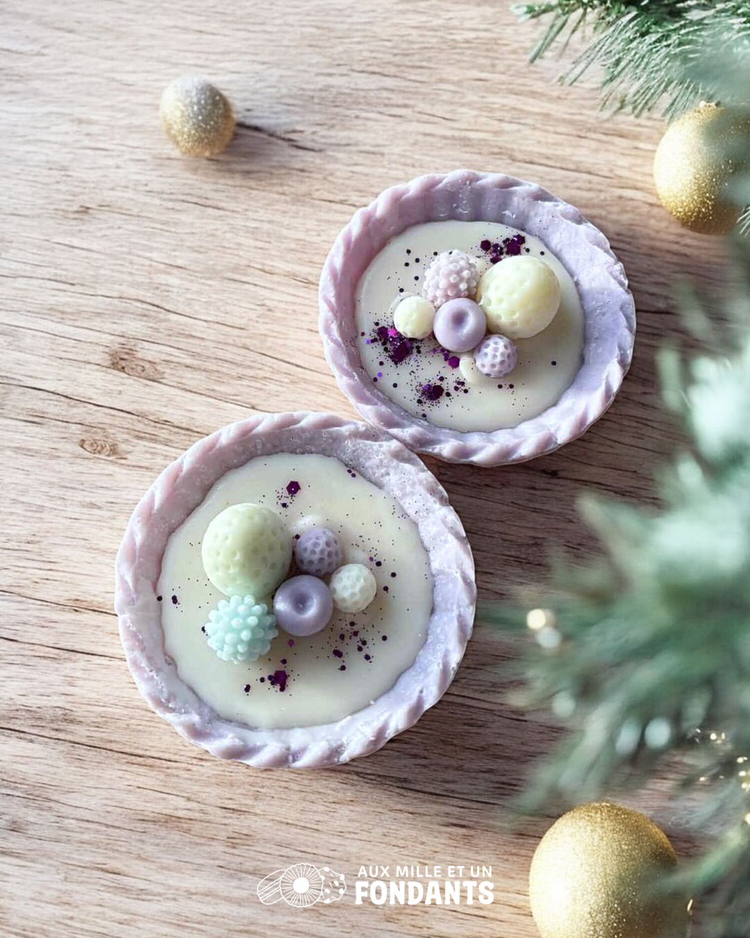 Tartelette baies givrées