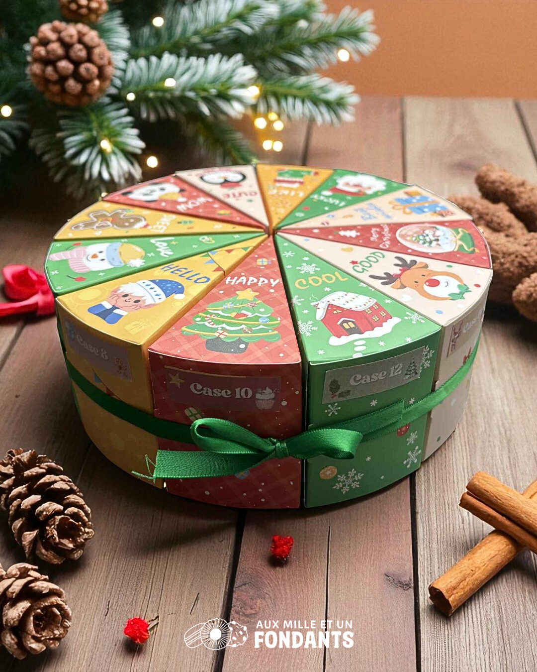 Calendrier de l'avent 12 cases