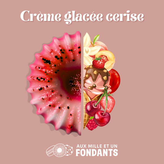 Crème glacée cerise