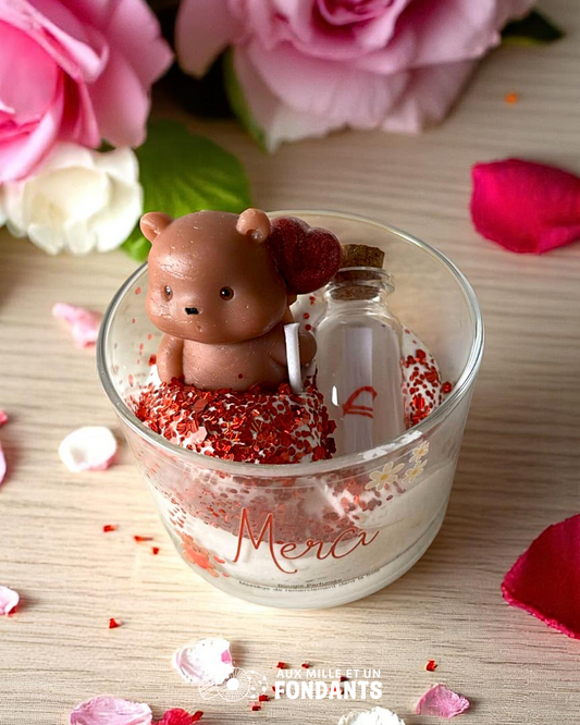 Bougie "Merci"
