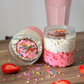 Fondant onctueux XXL "Milkshake Fraise"