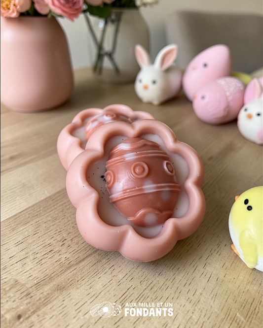 Tartelette œuf : Vanille pralinée