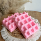 Savon gaufre "pomme d'amour"