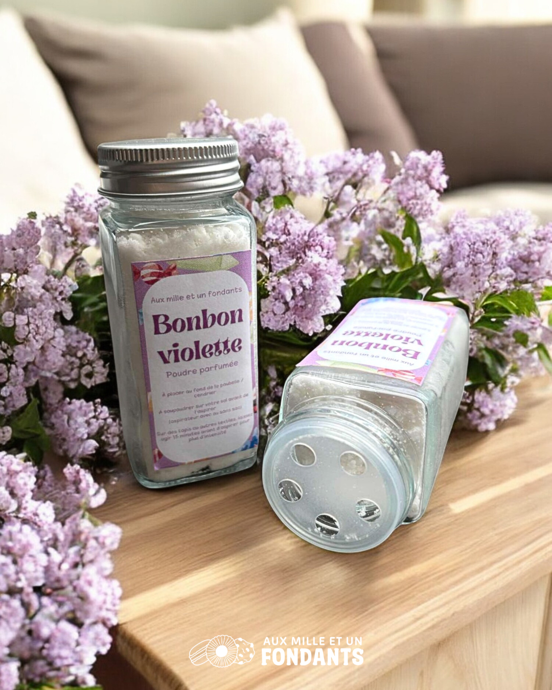 Violet Candy scented powder