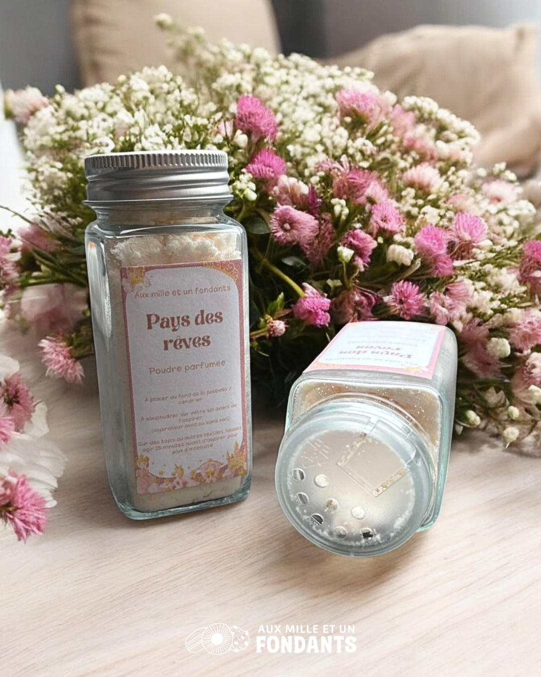 Violet Candy scented powder