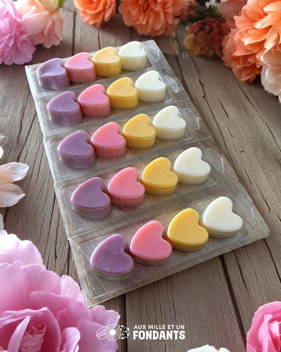 Tablette coeurs d'été