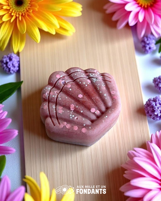 Grand coquillage "Fraises en folie"