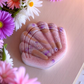 Grand coquillage "Framboise caramel"