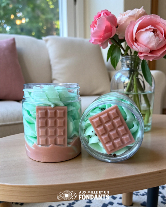 Fondant onctueux "Chocolat pistache"