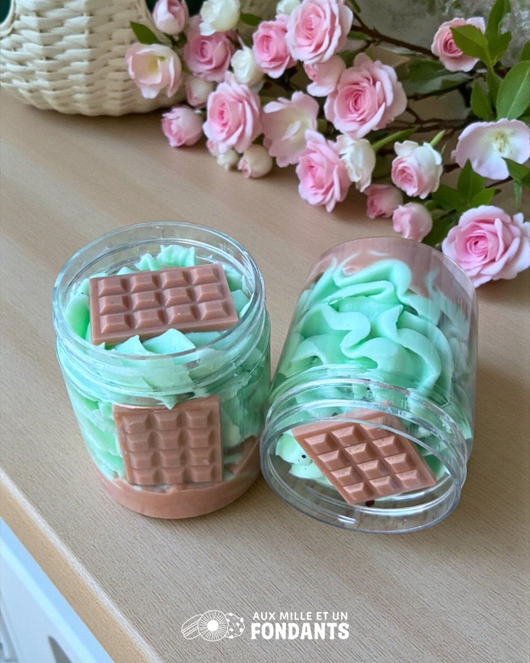 Fondant onctueux "Chocolat pistache"