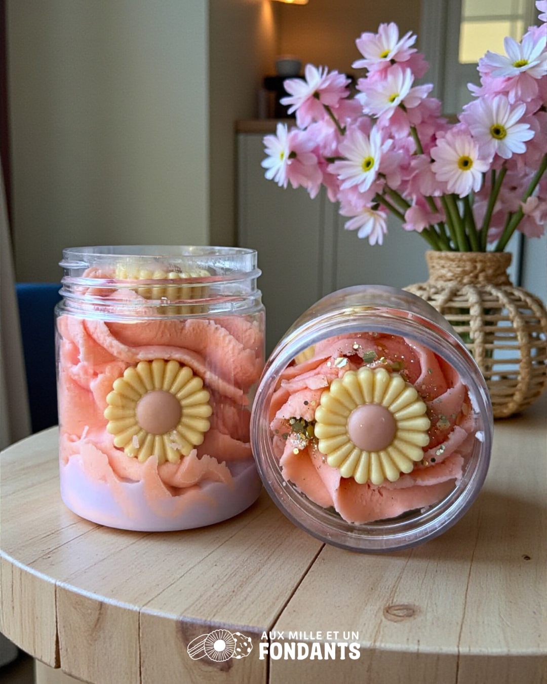 Fondant onctueux "Fleurs de printemps"