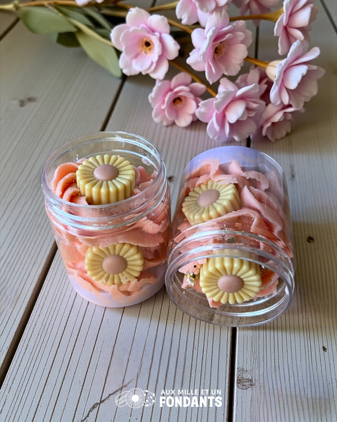 Fondant onctueux "Fleurs de printemps"