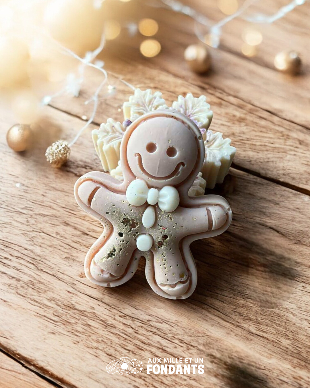 Petit bonhomme "Chalet enneigé"