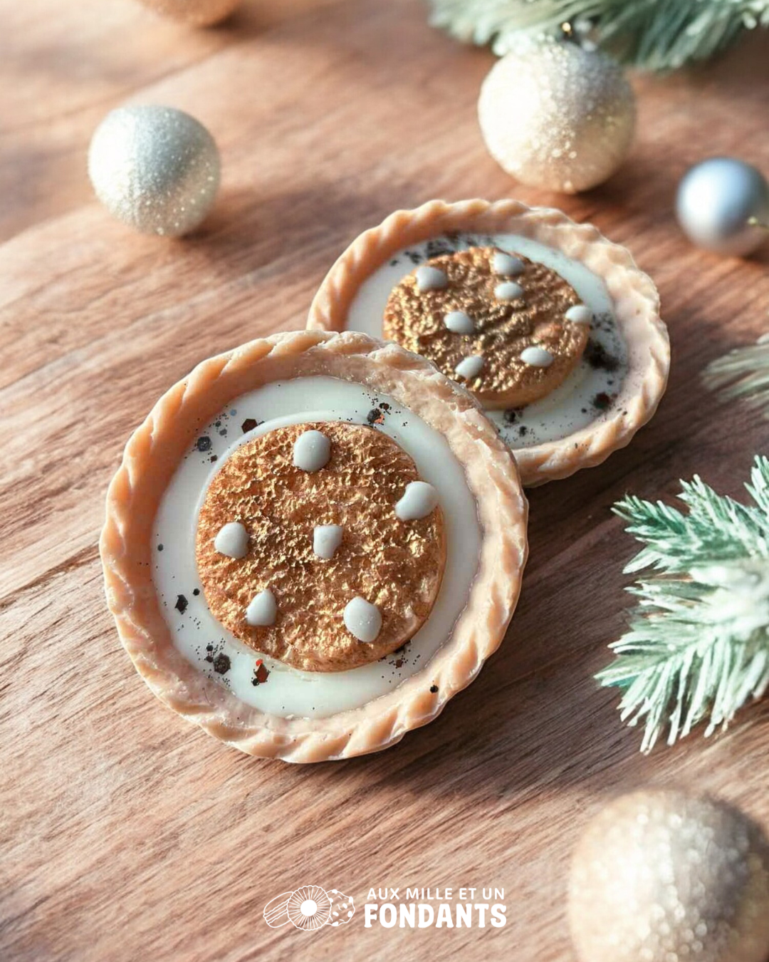 Tartelette chocolat chaud cookies