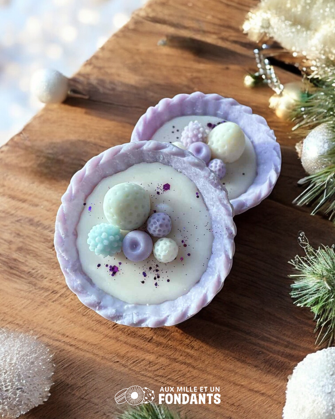 Tartelette baies givrées