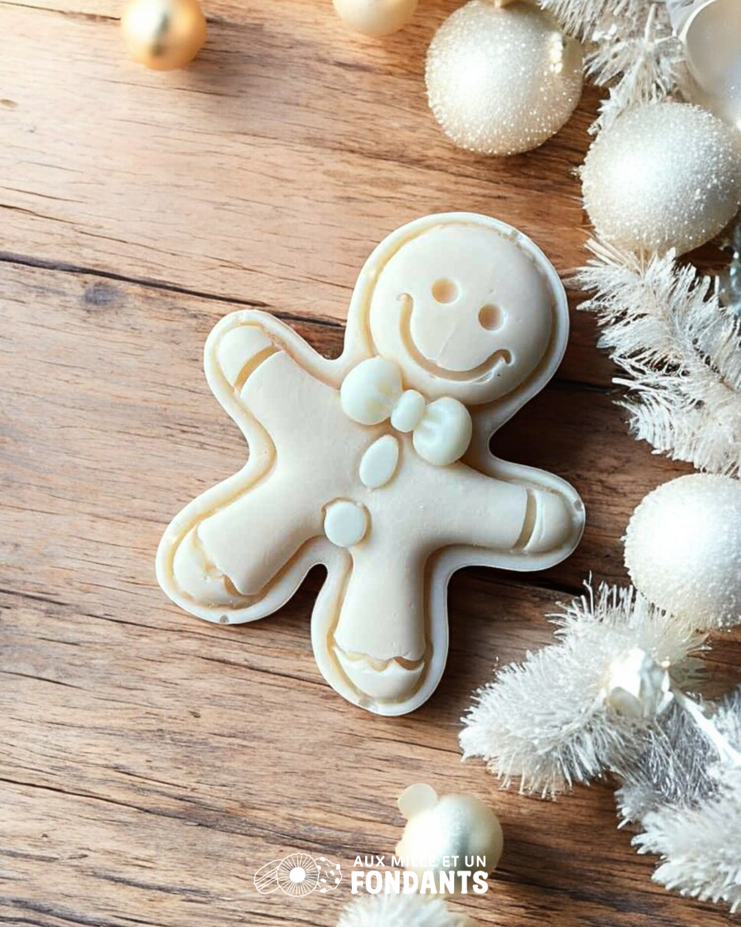 Petit bonhomme "Joyeux Noël"