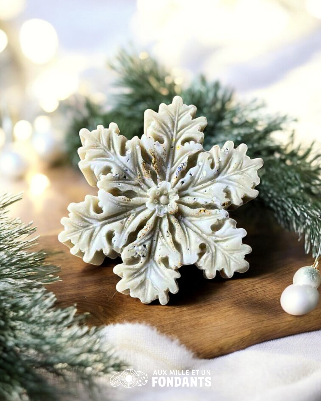 Flocon XXL "Matin de Noël"