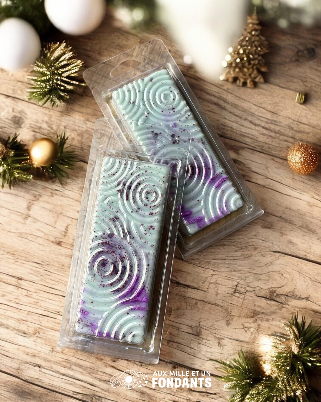 Tablette baies givrées