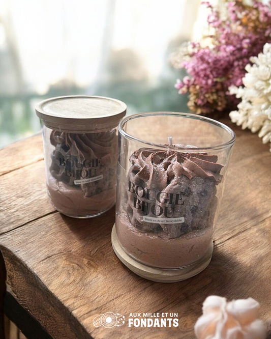 Bougie bijou Brioche dorée