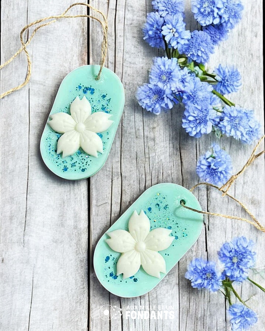 Suspension Fleur de coton