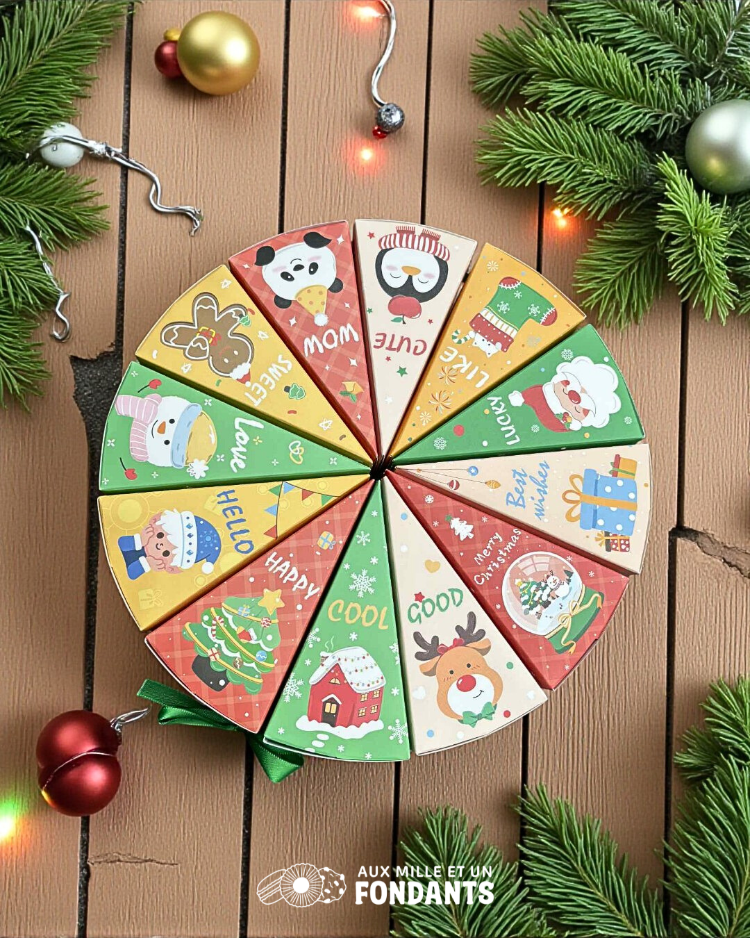 Calendrier de l'avent 12 cases