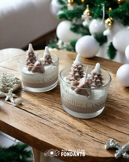 Bougie Rocher coco