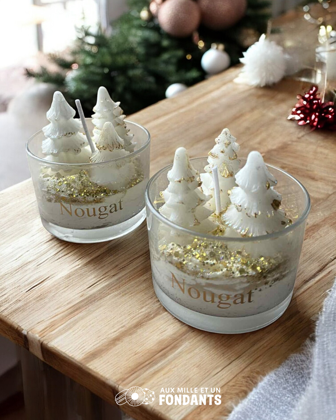 Bougie Nougat caramel