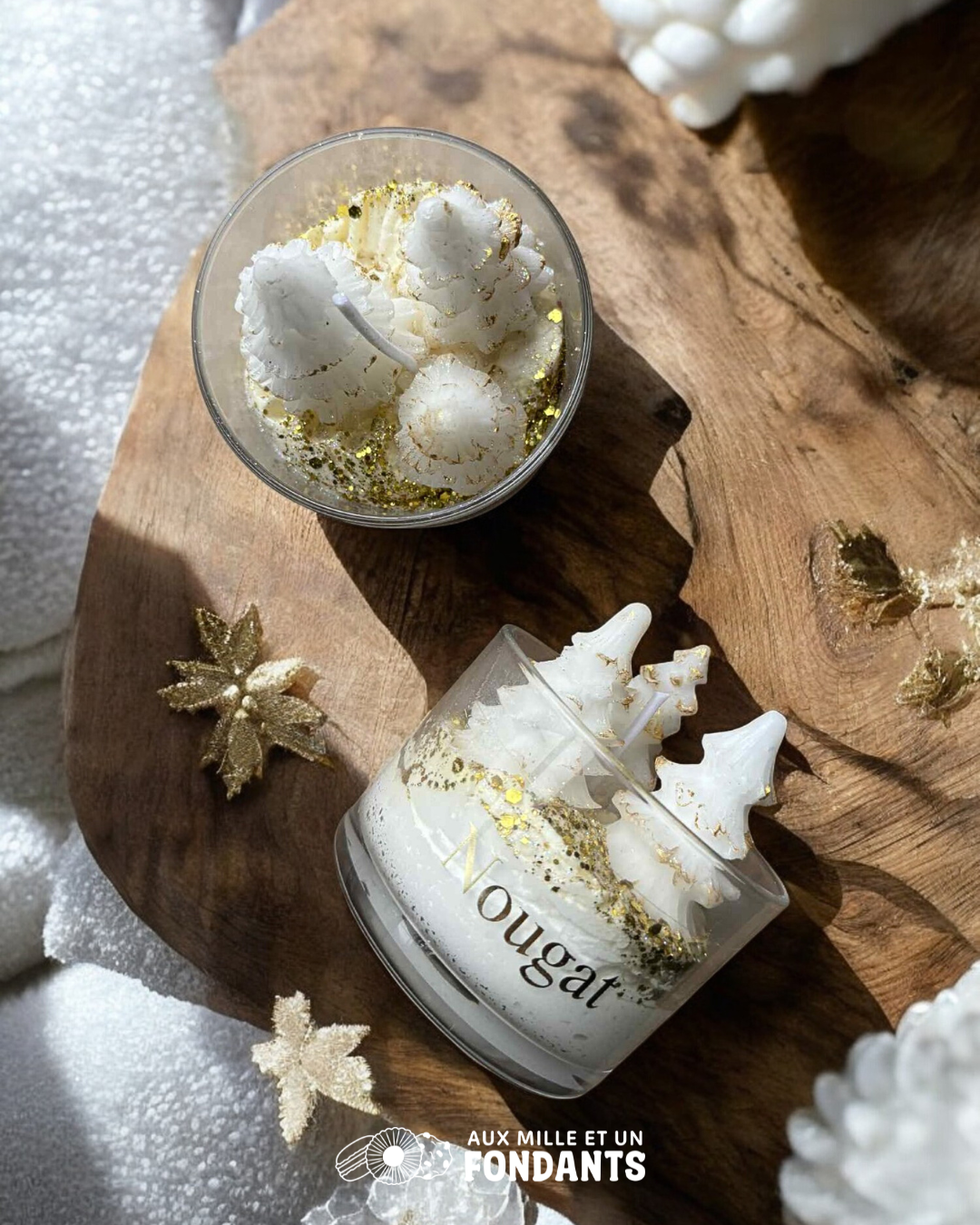 Bougie Nougat caramel