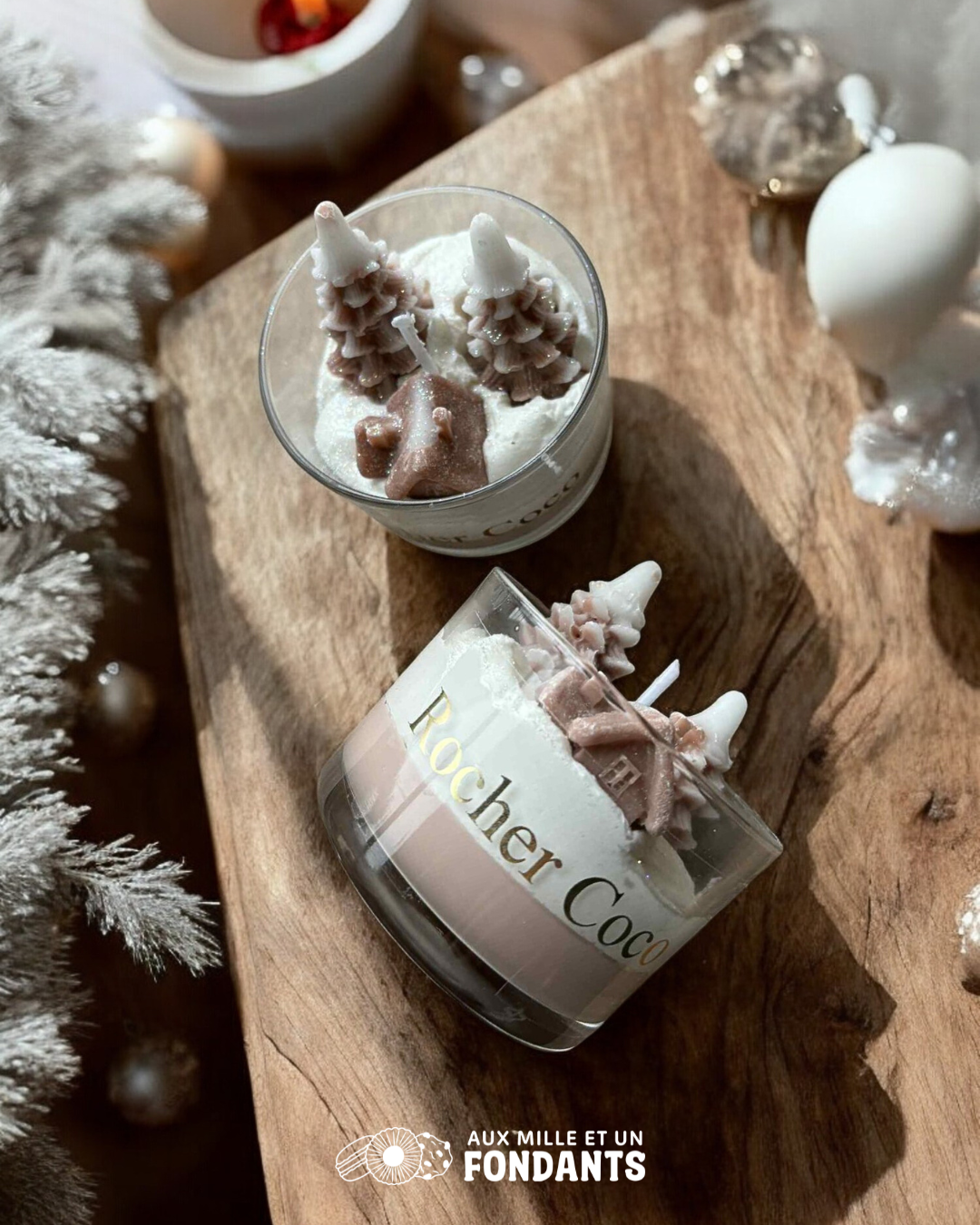 Bougie Rocher coco