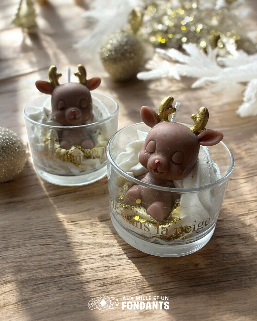 Bougie Sieste dans la neige