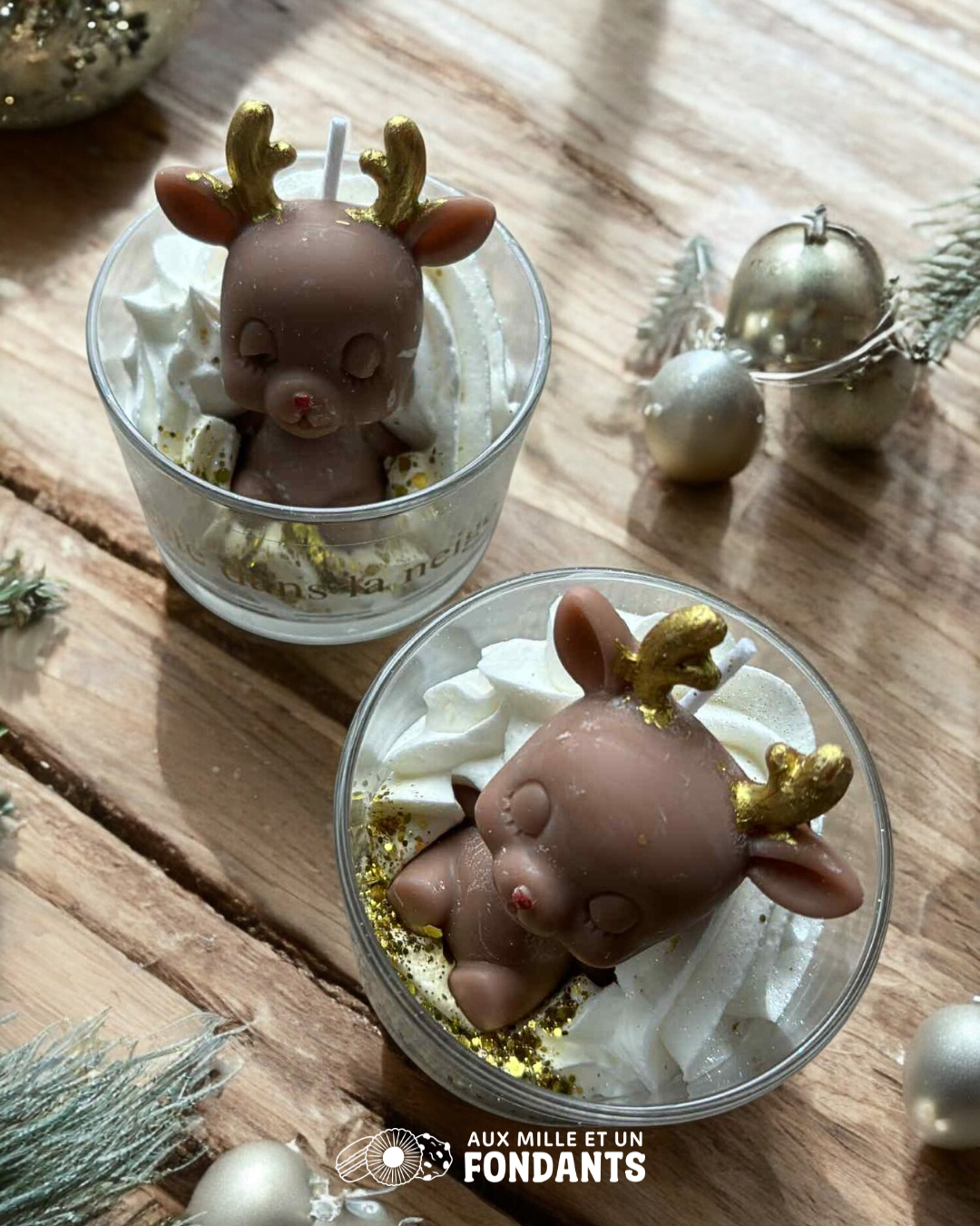 Bougie Sieste dans la neige