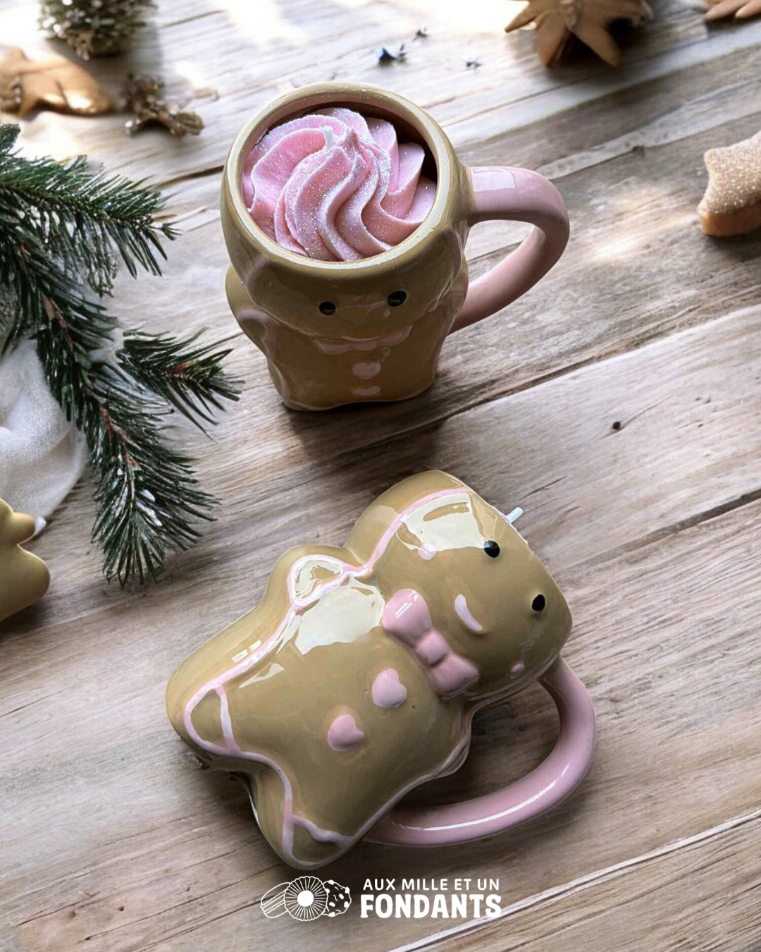 Bougie mug Pain d'épices