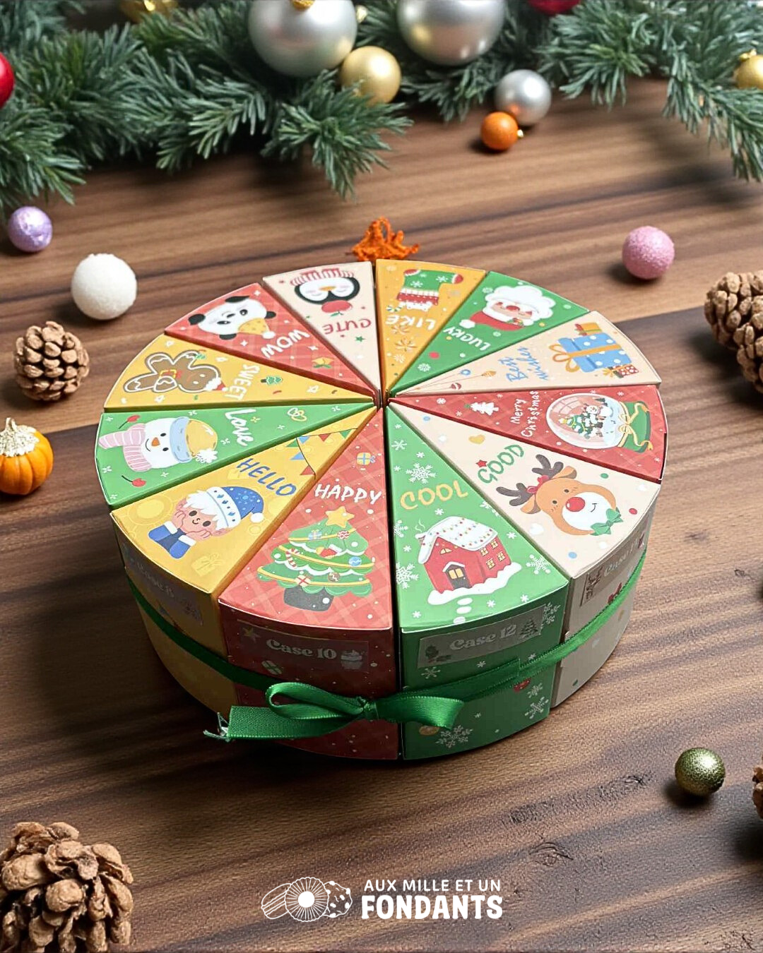 Calendrier de l'avent 12 cases