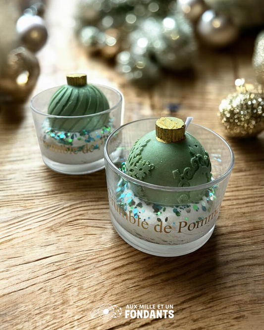 Bougie Crumble aux pommes