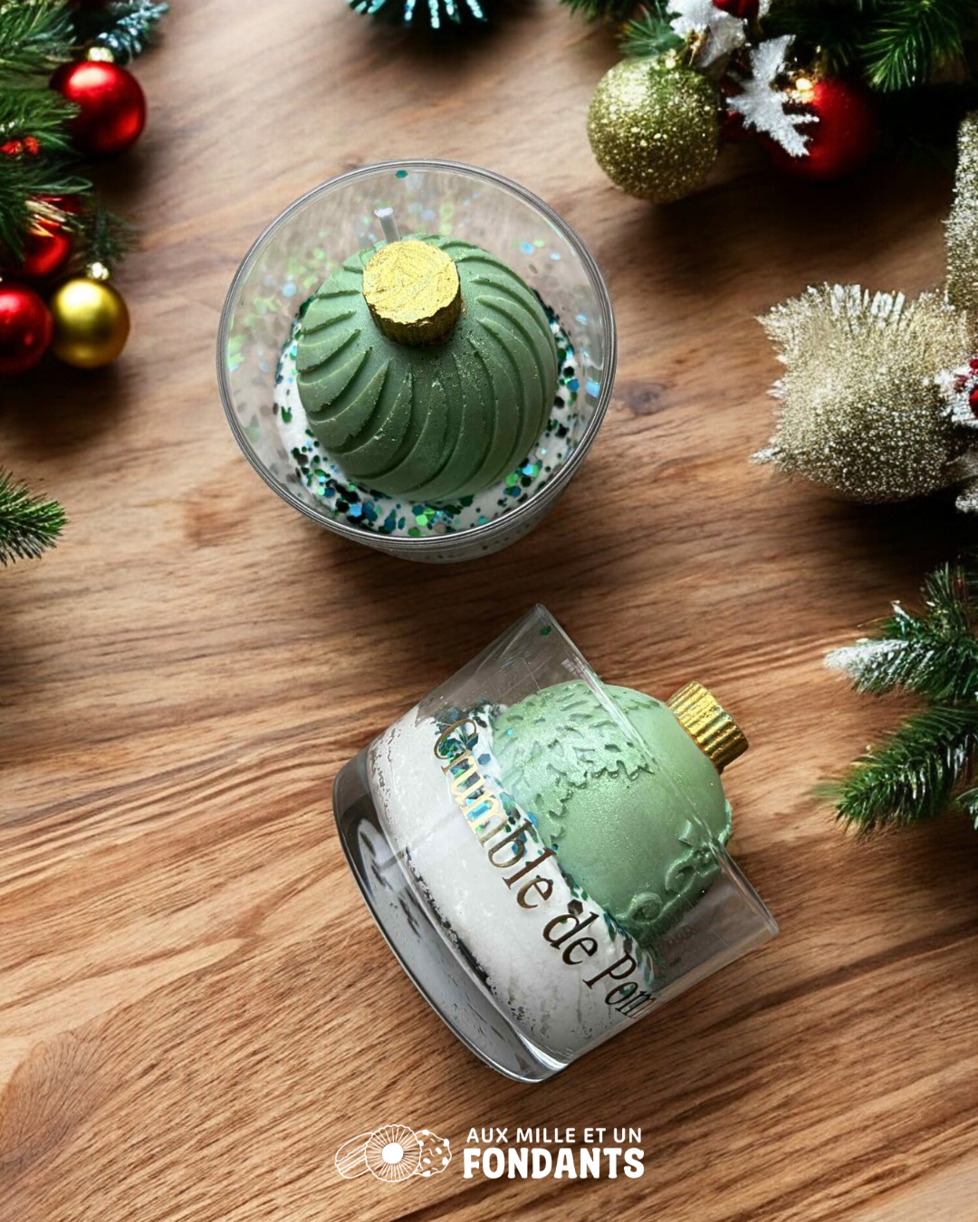 Bougie Crumble aux pommes