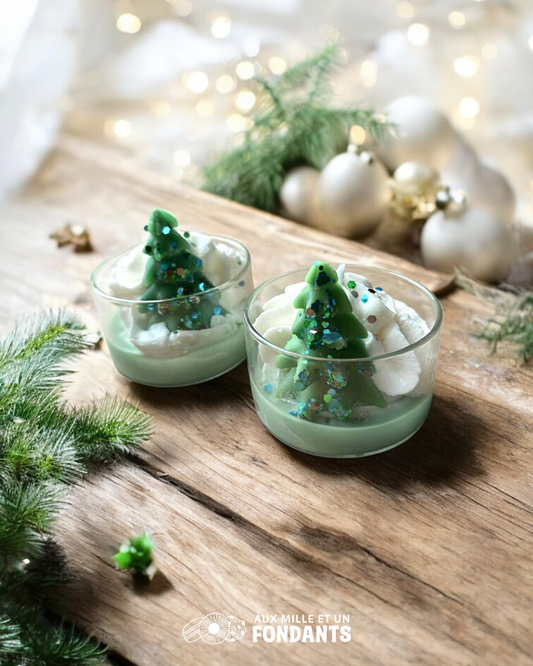 Mini bougie Sapin de Noël